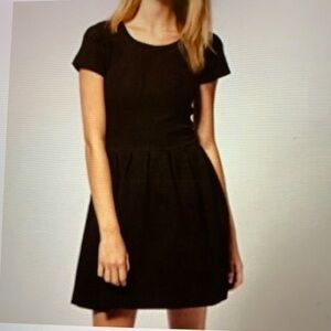 Ganni Basketweave Fit and Flare mini Dress